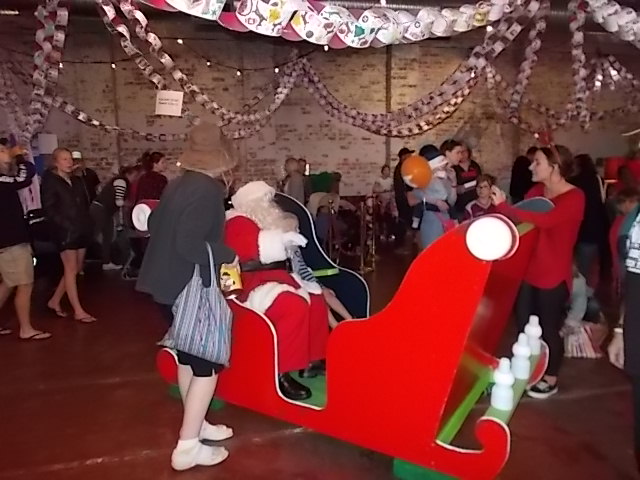 Santas Sleigh in Action