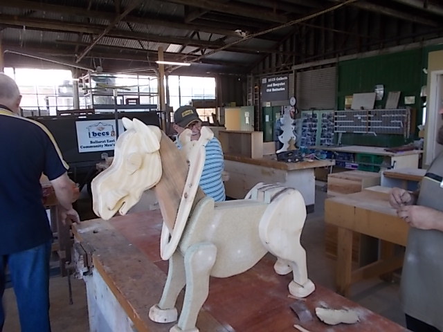Rocking Horse in the Making 1